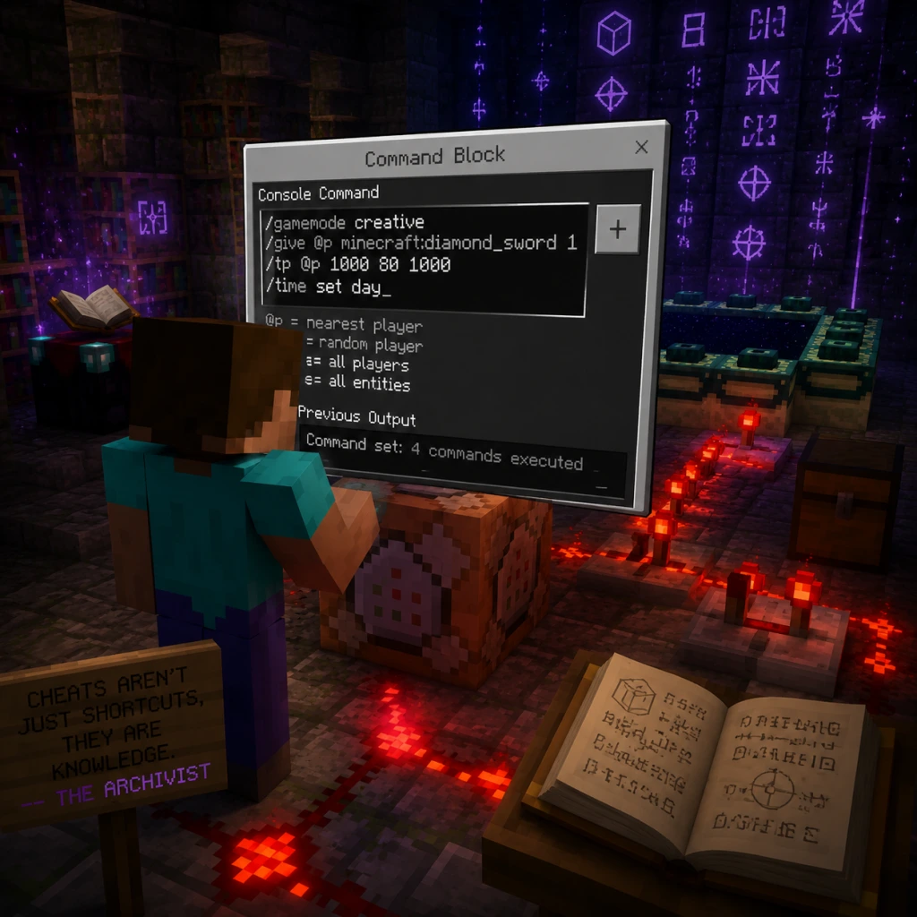 Minecraft Cheats & Secrets guide screenshot