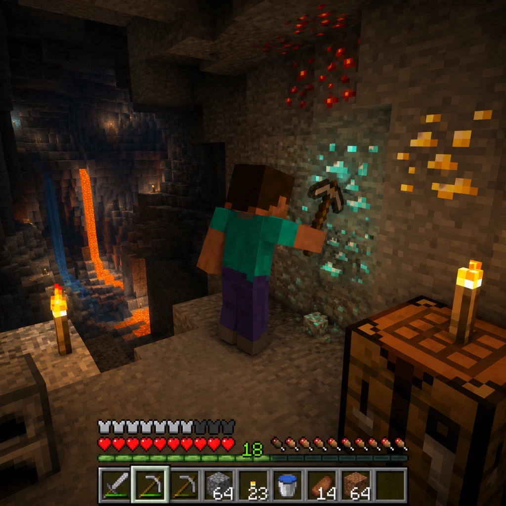 Minecraft Core Gameplay guide screenshot