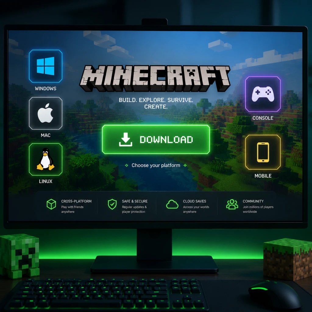 Minecraft Download & Installation guide screenshot