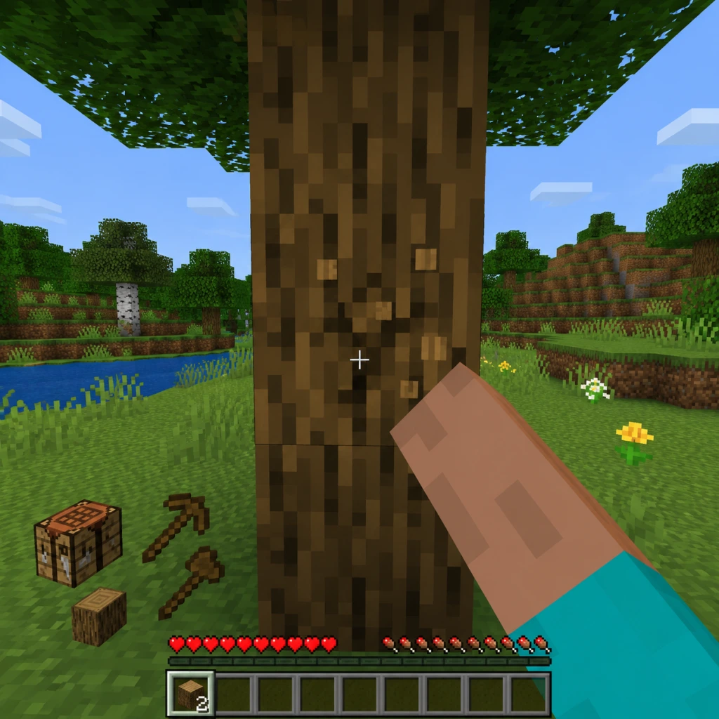 Minecraft Getting Started guide screenshot