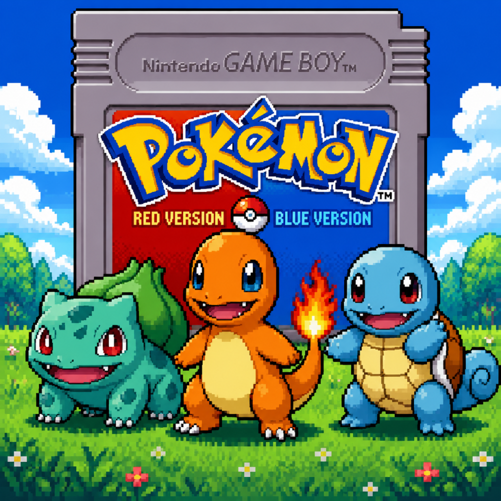 Pokémon Red and Blue game guide icon