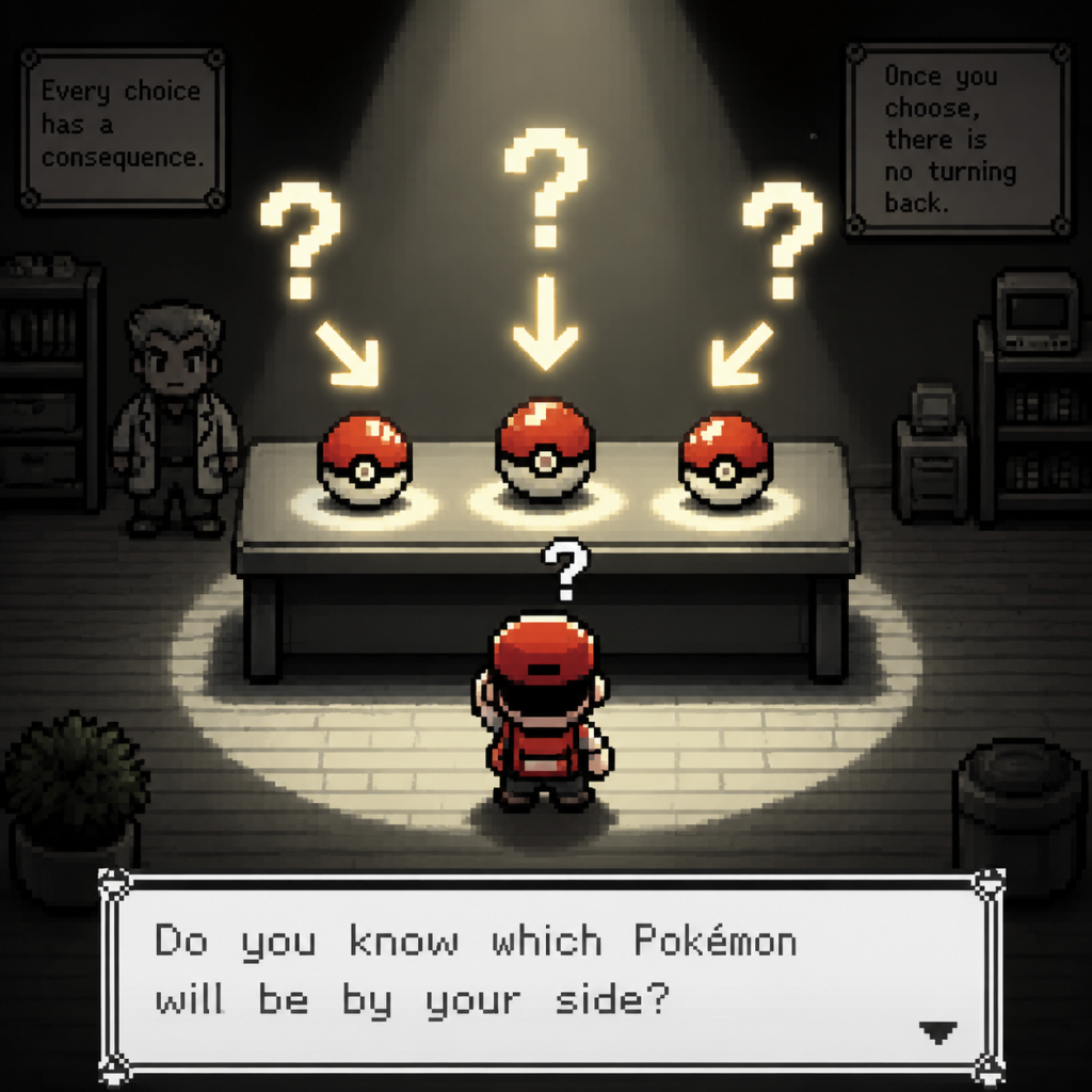 Pokémon Red and Blue Important Notes guide screenshot