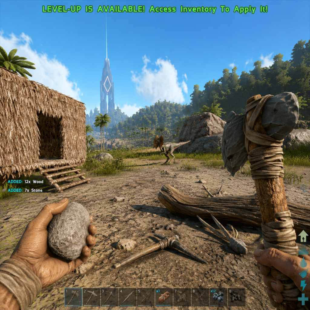 ARK: Survival Evolved Getting Started guide screenshot