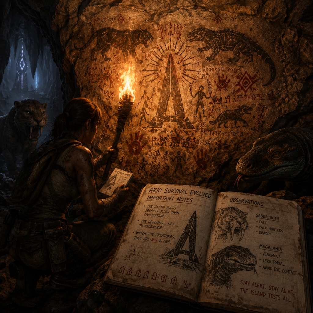 ARK: Survival Evolved Important Notes guide screenshot