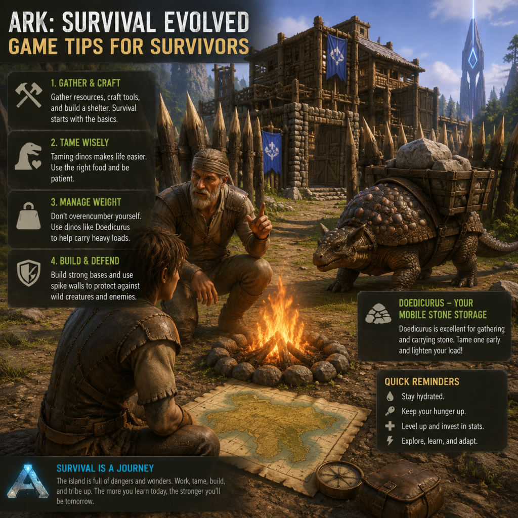 ARK: Survival Evolved Game Tips guide screenshot
