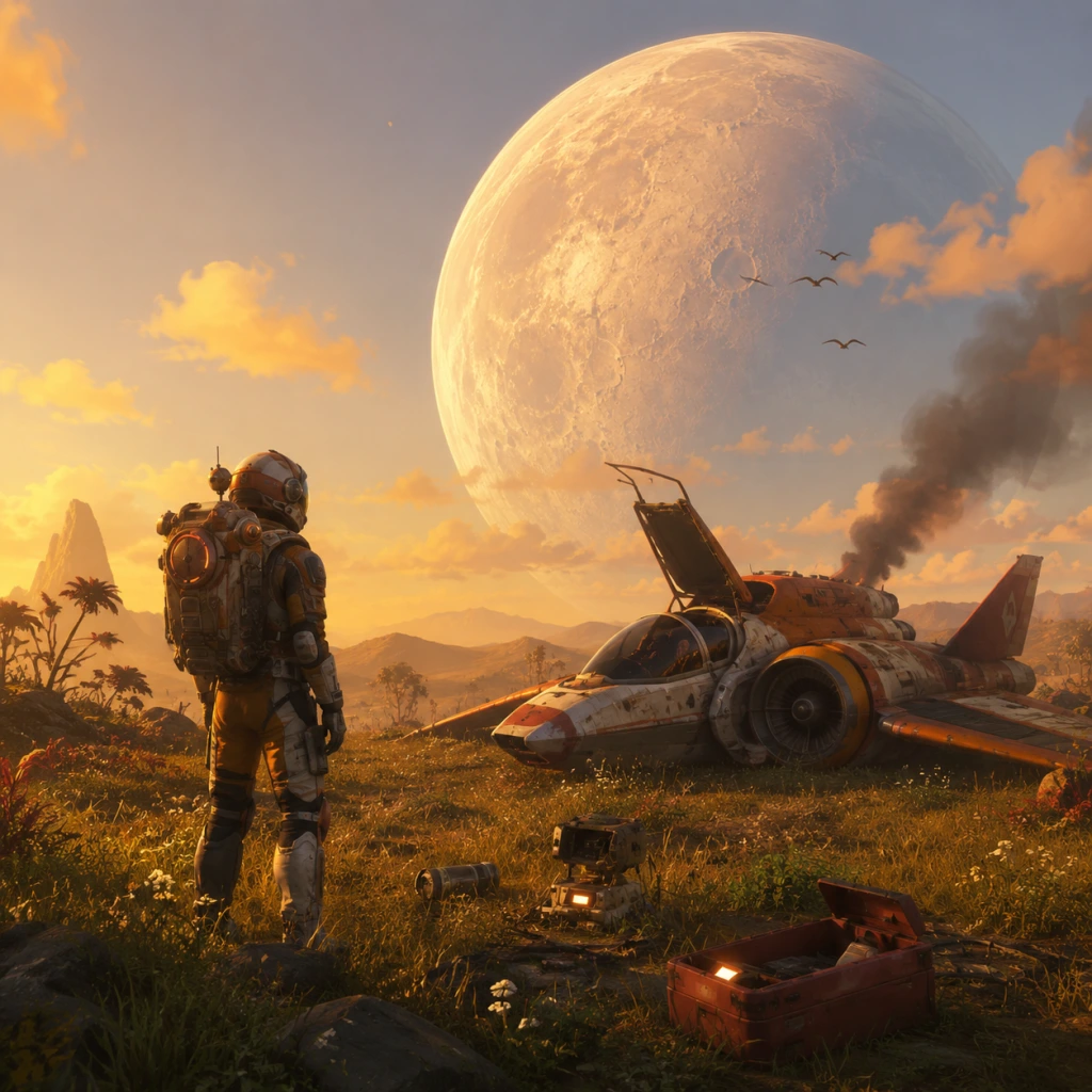 No Man's Sky Getting Started guide screenshot