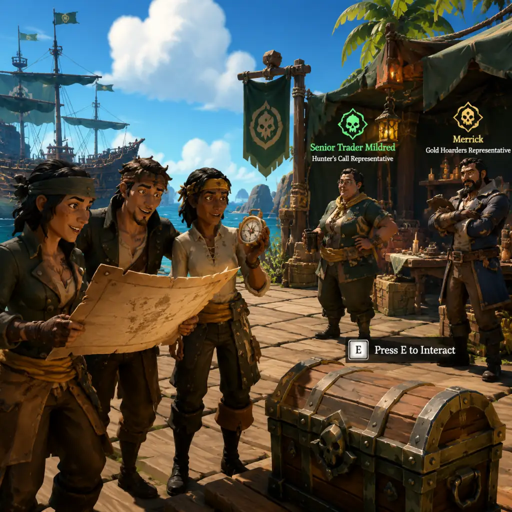 Sea of Thieves Getting Started guide screenshot
