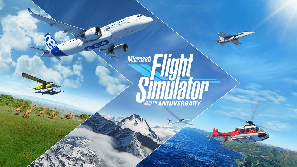 Microsoft Flight Simulator game poster and cover art