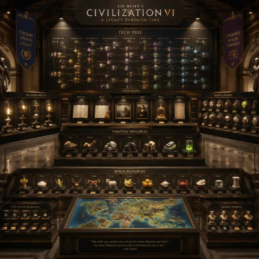 Sid Meier's Civilization VI All Game Items guide screenshot