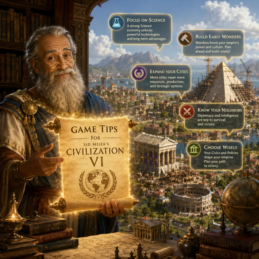 Sid Meier's Civilization VI Game Tips guide screenshot