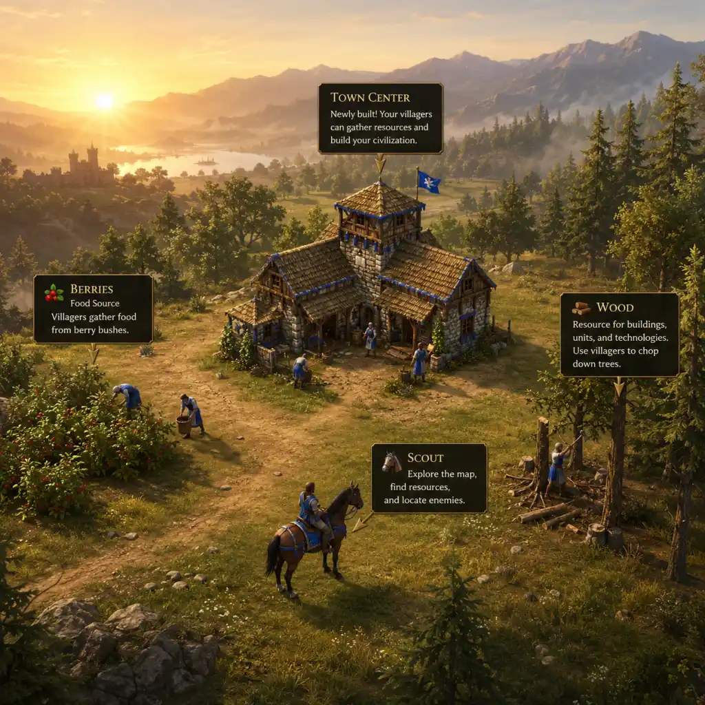 Age of Empires II: Definitive Edition Getting Started guide screenshot