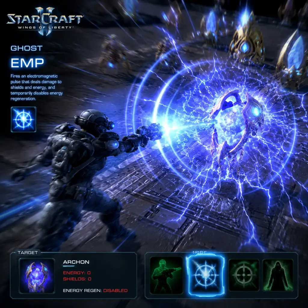 StarCraft II: Wings of Liberty Character Skills guide screenshot