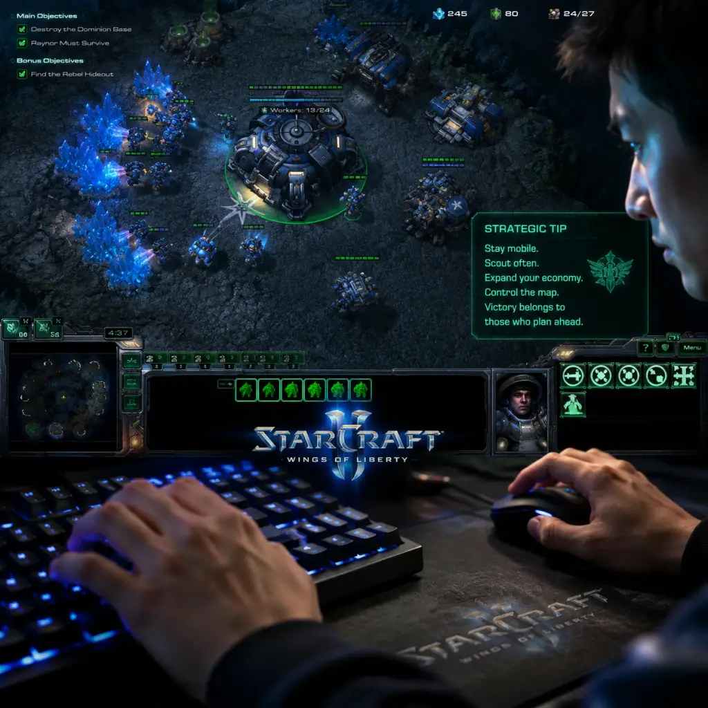 StarCraft II: Wings of Liberty Game Tips guide screenshot