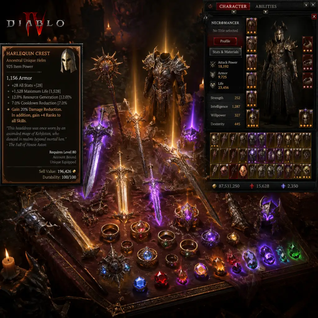 Diablo IV All Game Items guide screenshot