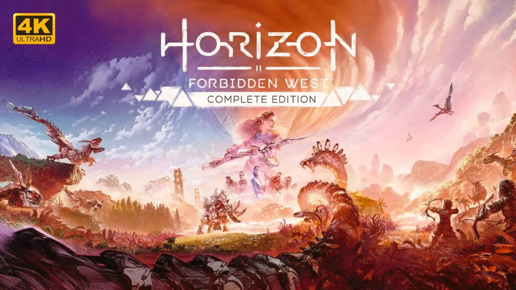 Horizon Forbidden West game poster and cover art