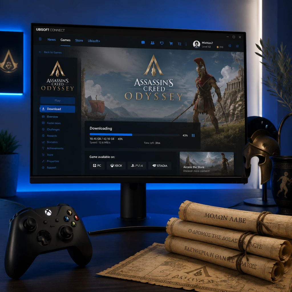 Assassin's Creed Odyssey Download & Installation guide screenshot