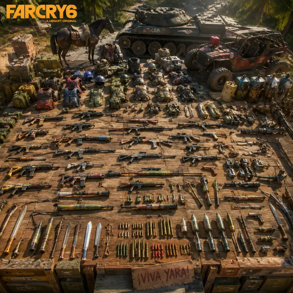 Far Cry 6 All Game Items guide screenshot