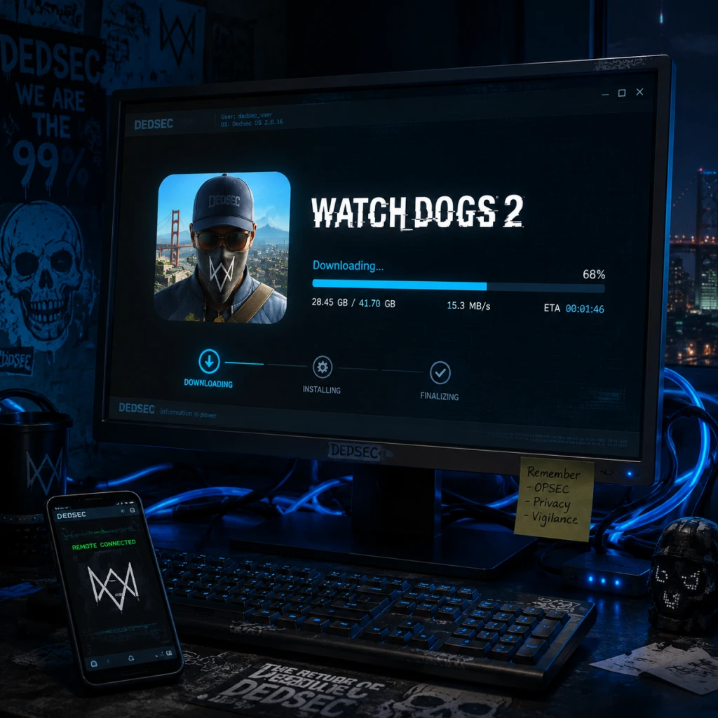 Watch Dogs 2 Download & Installation guide screenshot