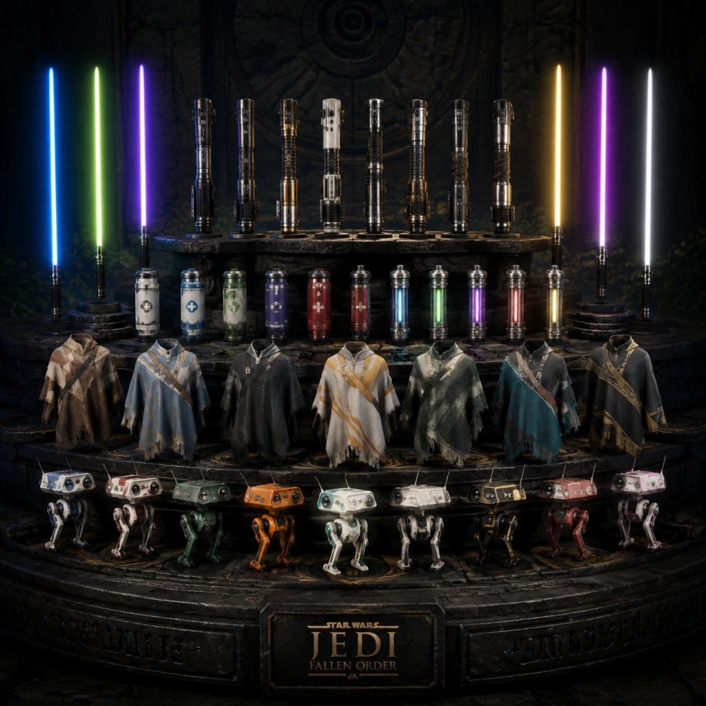 Star Wars Jedi: Fallen Order All Game Items guide screenshot