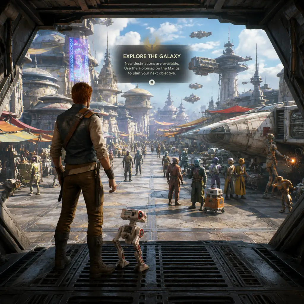 Star Wars Jedi: Survivor Getting Started guide screenshot