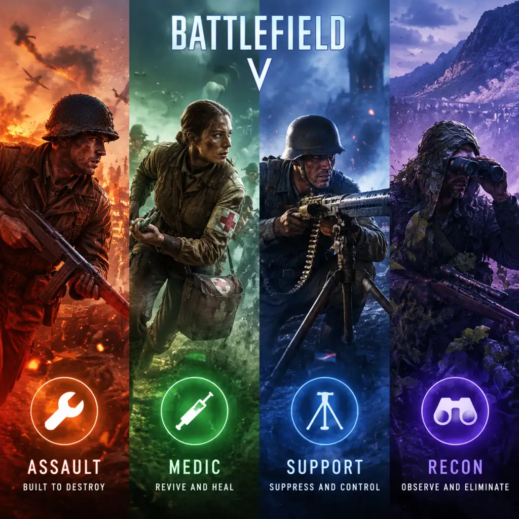 Battlefield V Character Skills guide screenshot