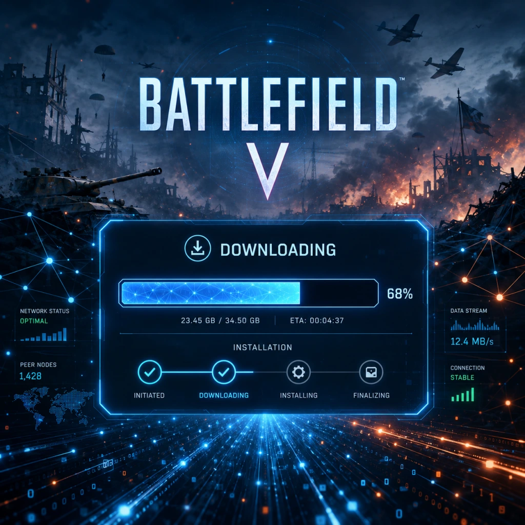 Battlefield V Download & Installation guide screenshot