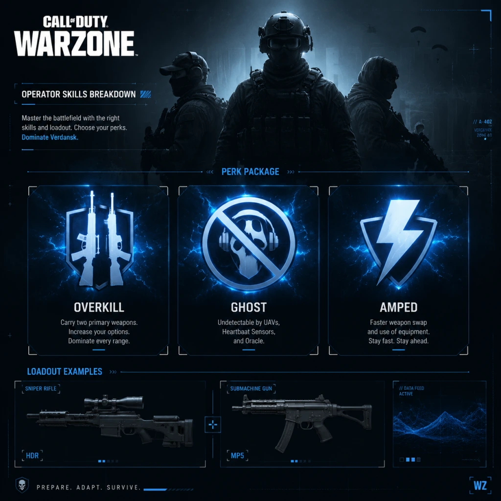 Call of Duty: Warzone Character Skills guide screenshot