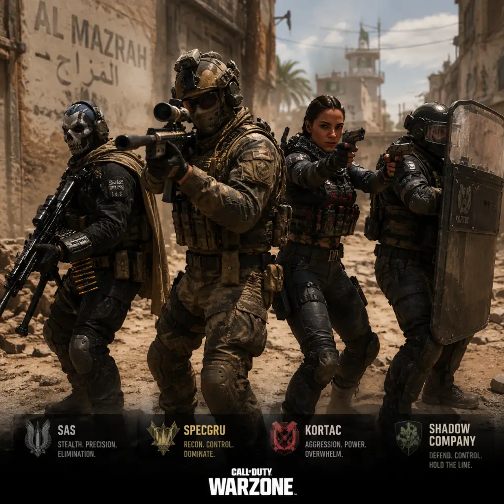 Call of Duty: Warzone Characters & Roles guide screenshot
