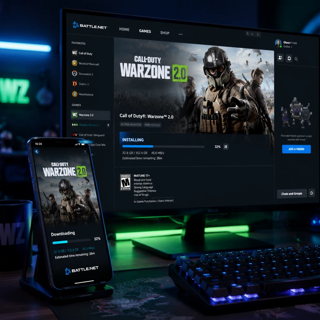 Call of Duty: Warzone Download & Installation guide screenshot