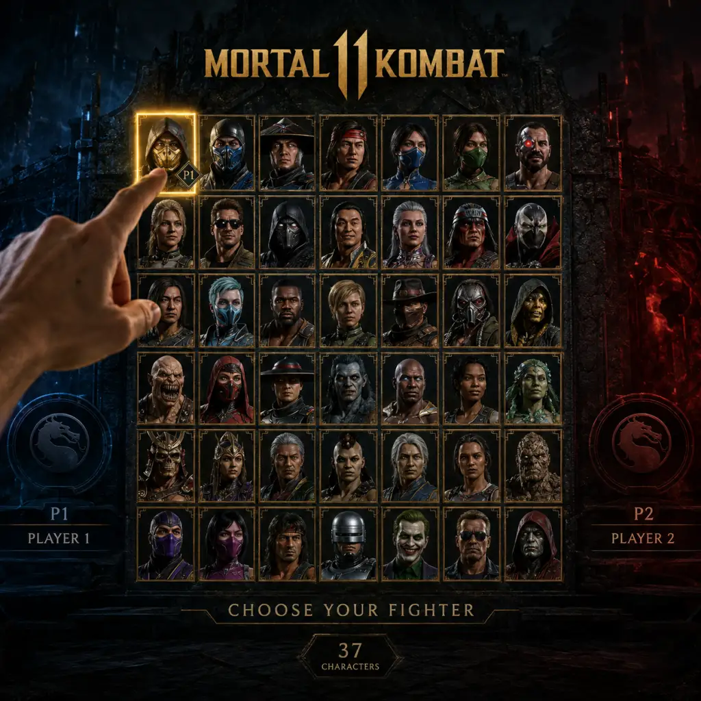 Mortal Kombat 11 Getting Started guide screenshot