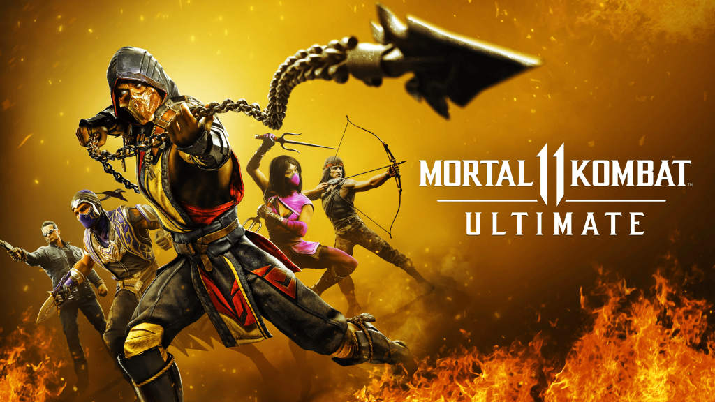 Mortal Kombat 11 game poster and cover art