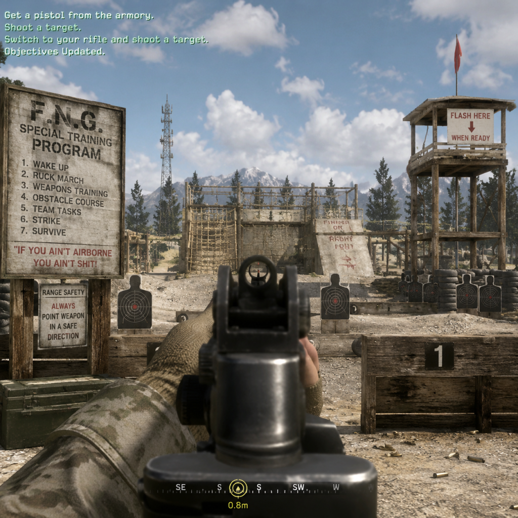 Call of Duty 4: Modern Warfare Getting Started guide screenshot