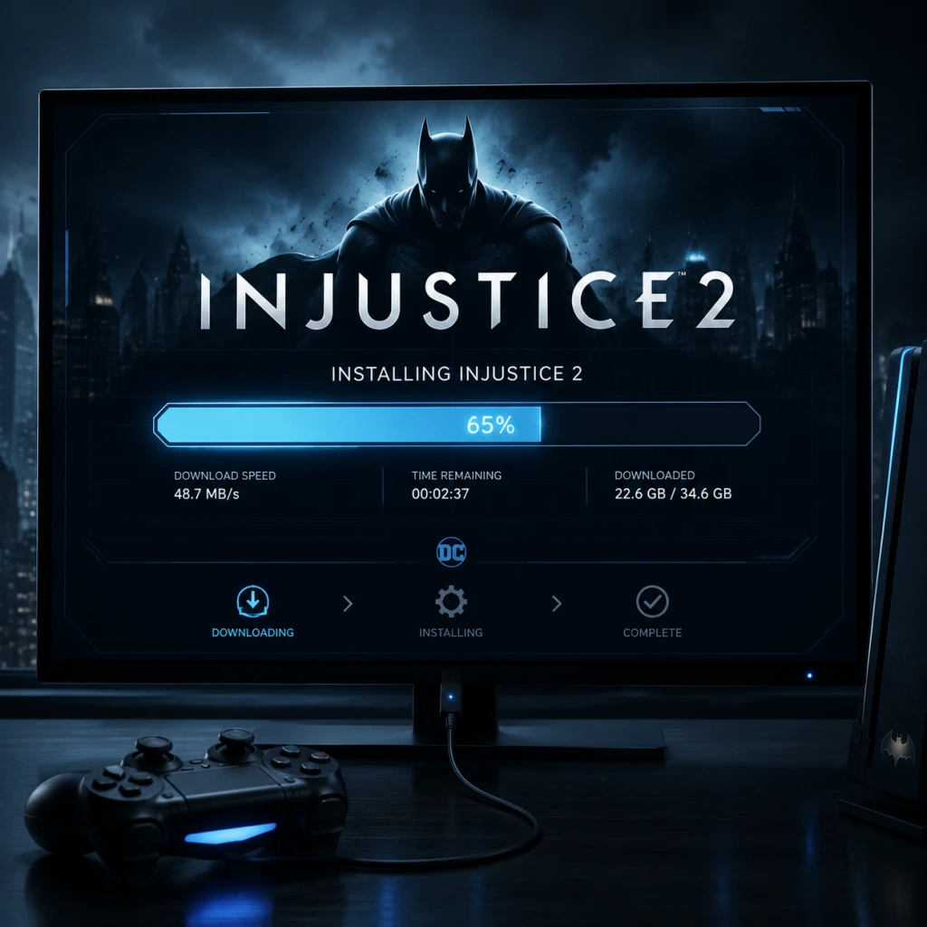 Injustice 2 Download & Installation guide screenshot