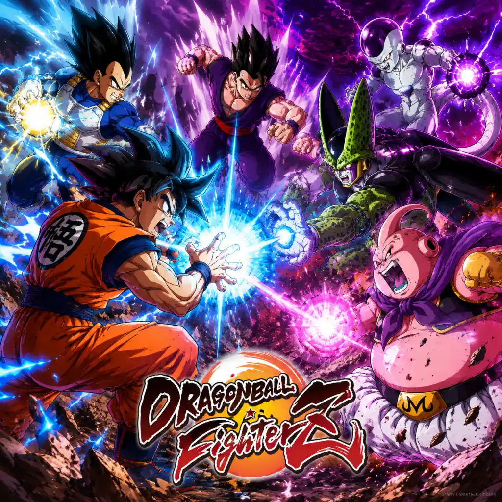 Dragon Ball FighterZ game poster and cover art