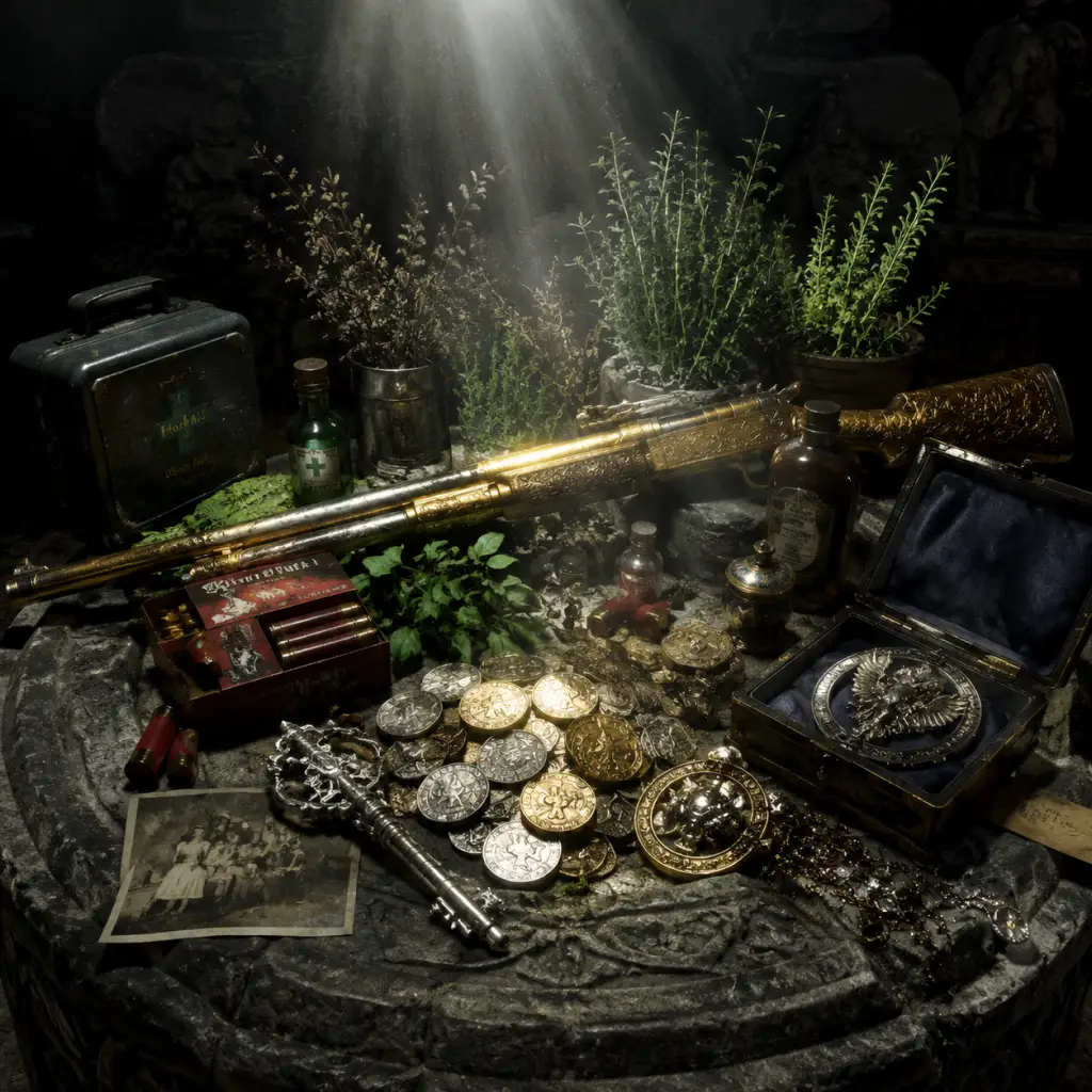 Resident Evil Village All Game Items guide screenshot