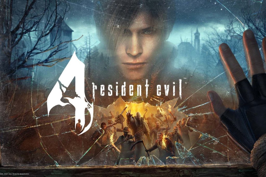 Resident Evil 4 game poster and cover art