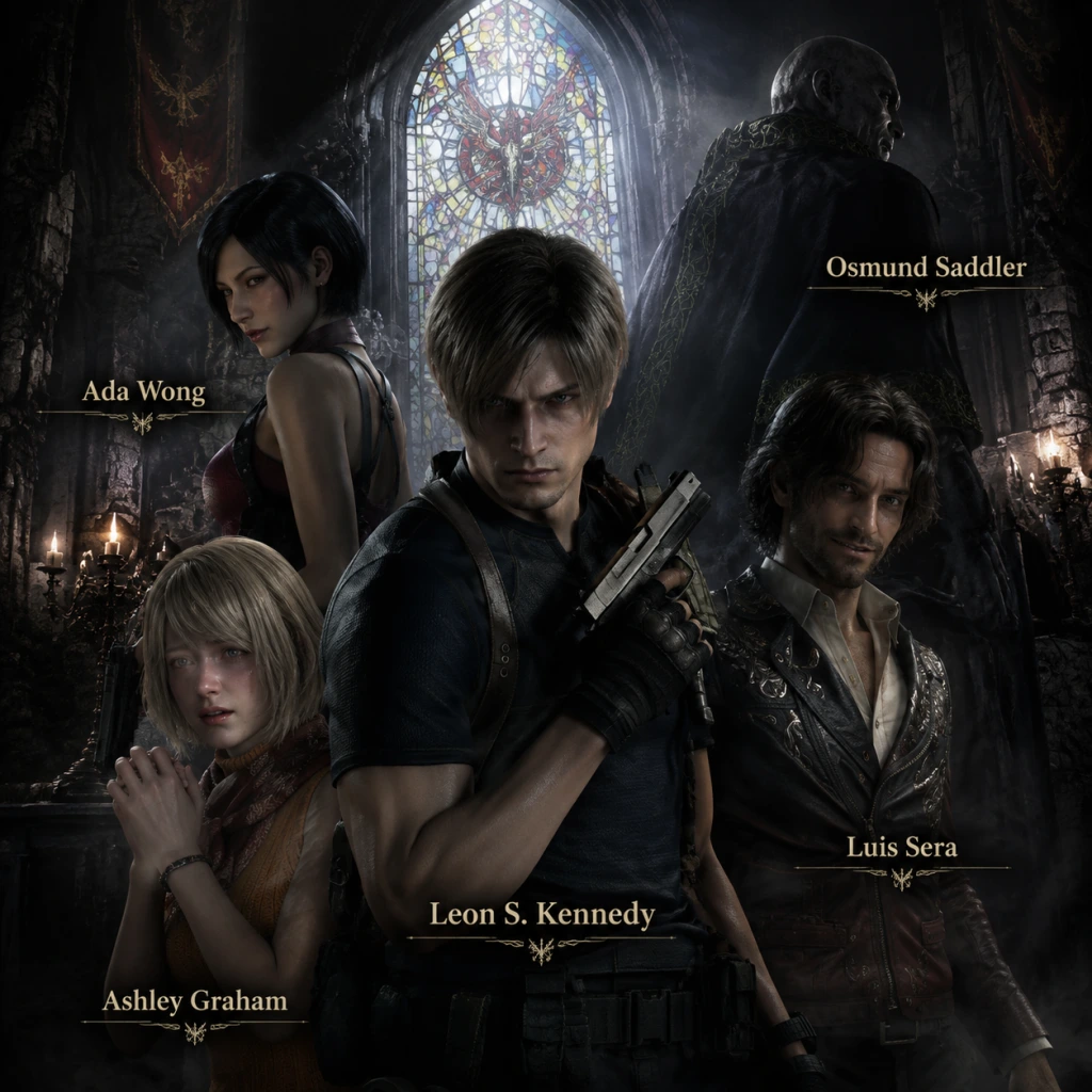 Resident Evil 4 Characters & Roles guide screenshot