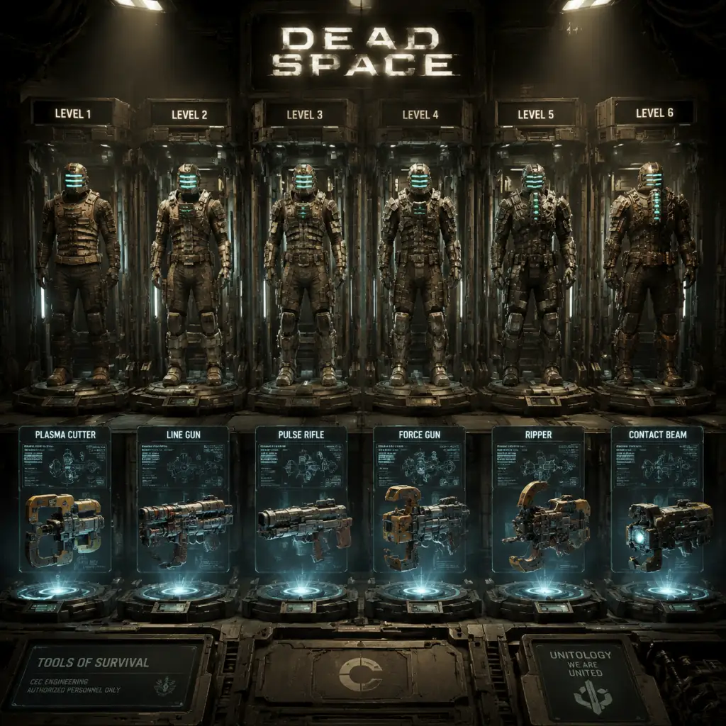 Dead Space All Game Items guide screenshot