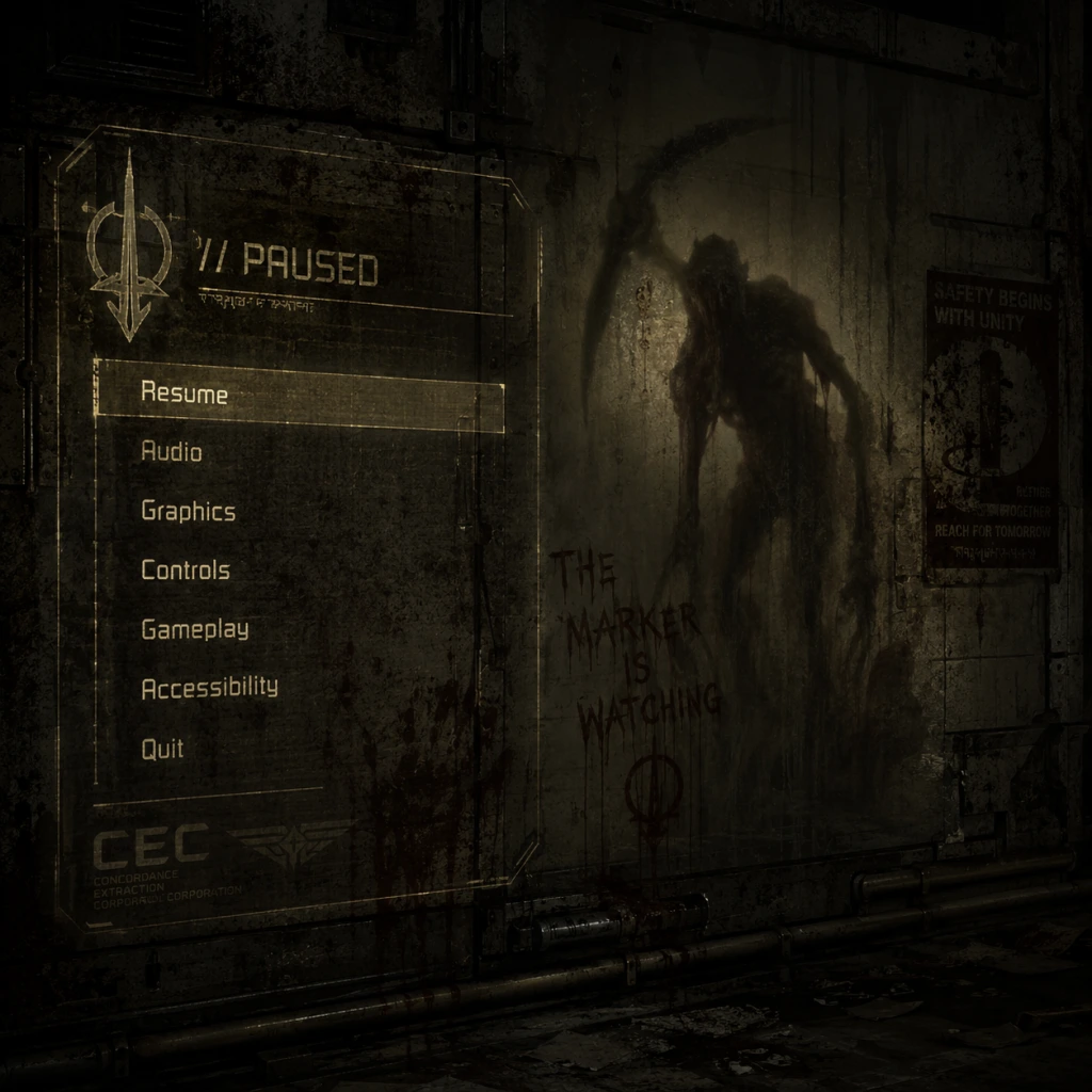 Dead Space Game Settings guide screenshot