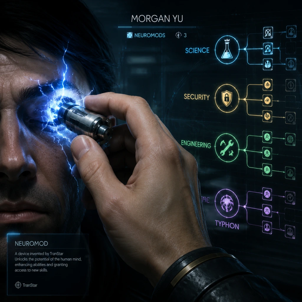 Prey (2017) Character Skills guide screenshot