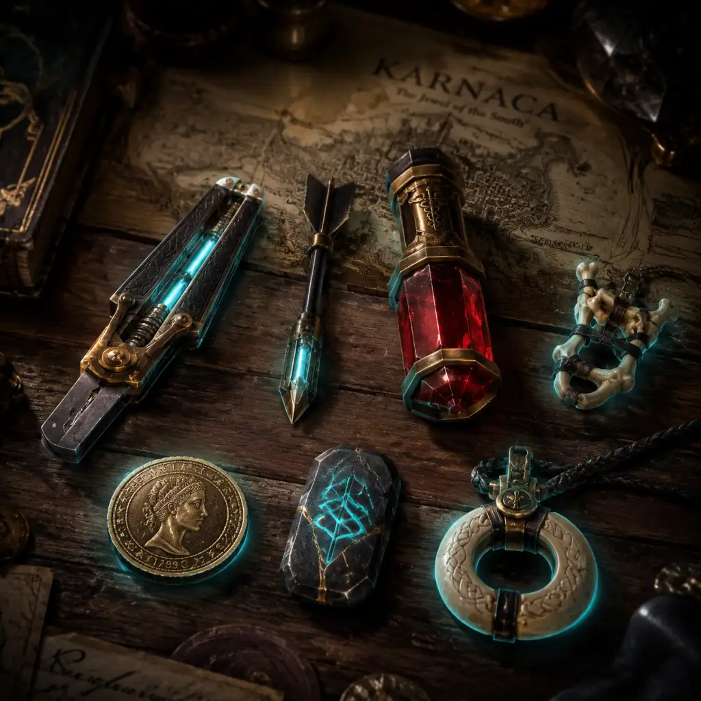 Dishonored 2 All Game Items guide screenshot