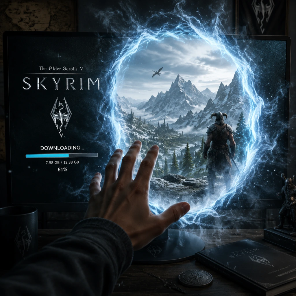 The Elder Scrolls V: Skyrim Download & Installation guide screenshot