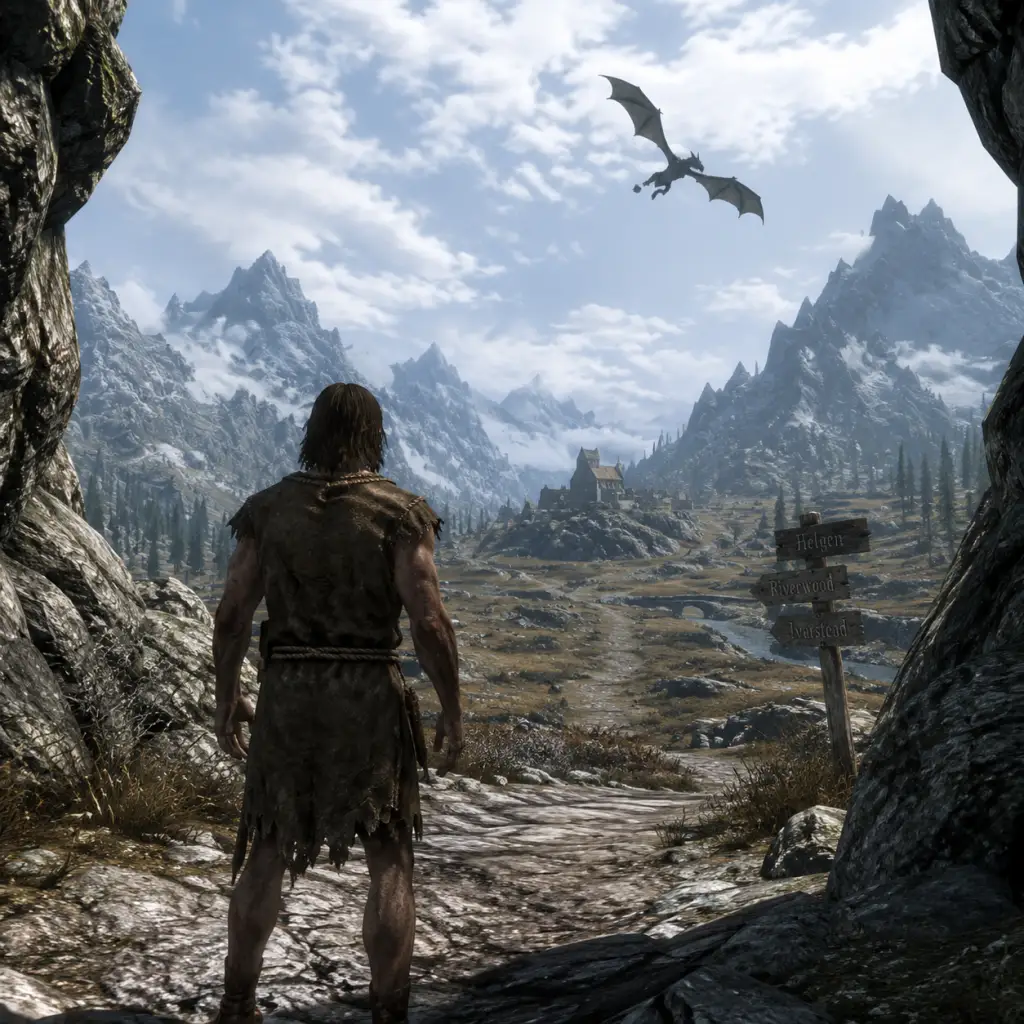 The Elder Scrolls V: Skyrim Getting Started guide screenshot