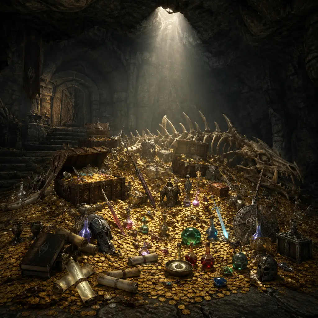 The Elder Scrolls V: Skyrim All Game Items guide screenshot