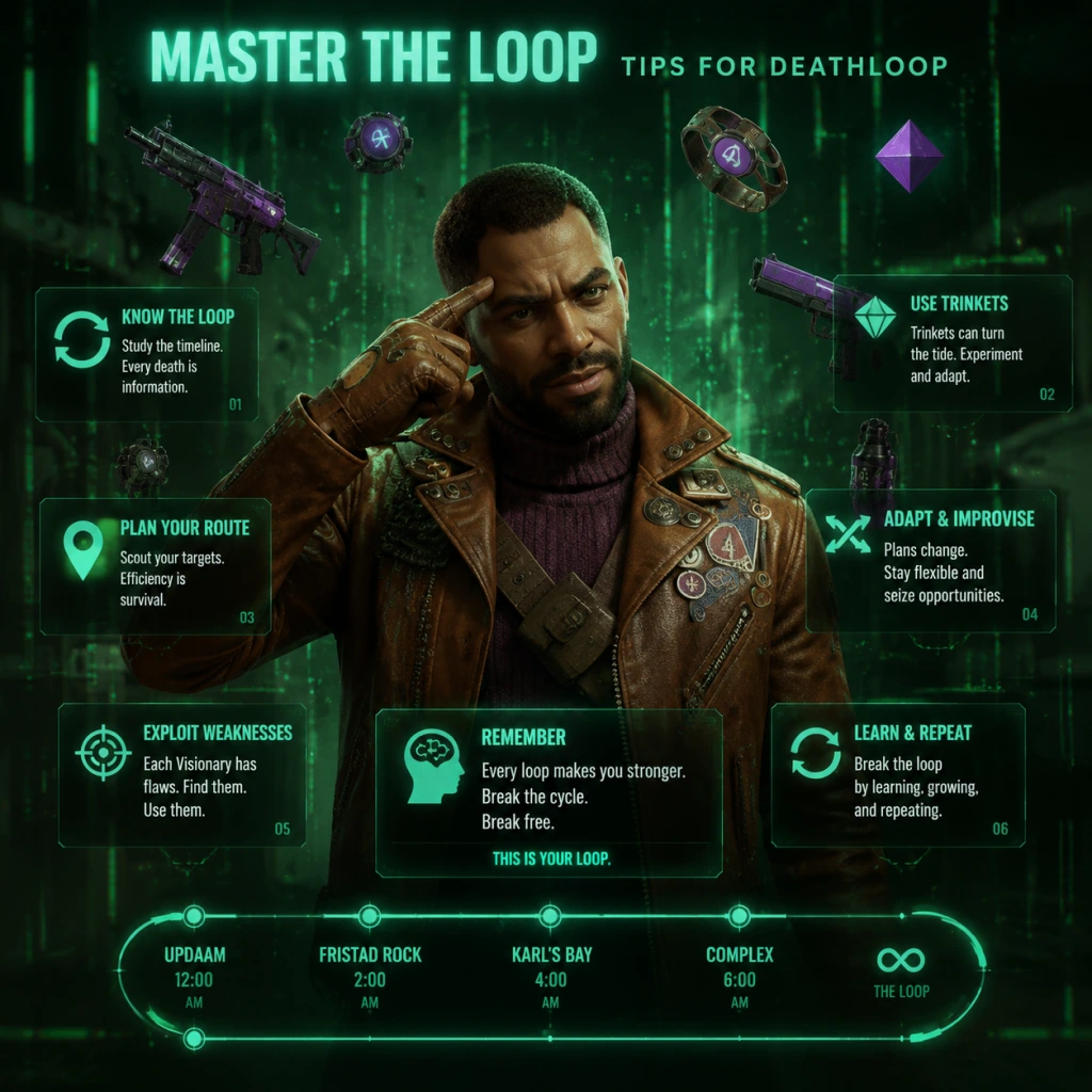 Deathloop Game Tips guide screenshot
