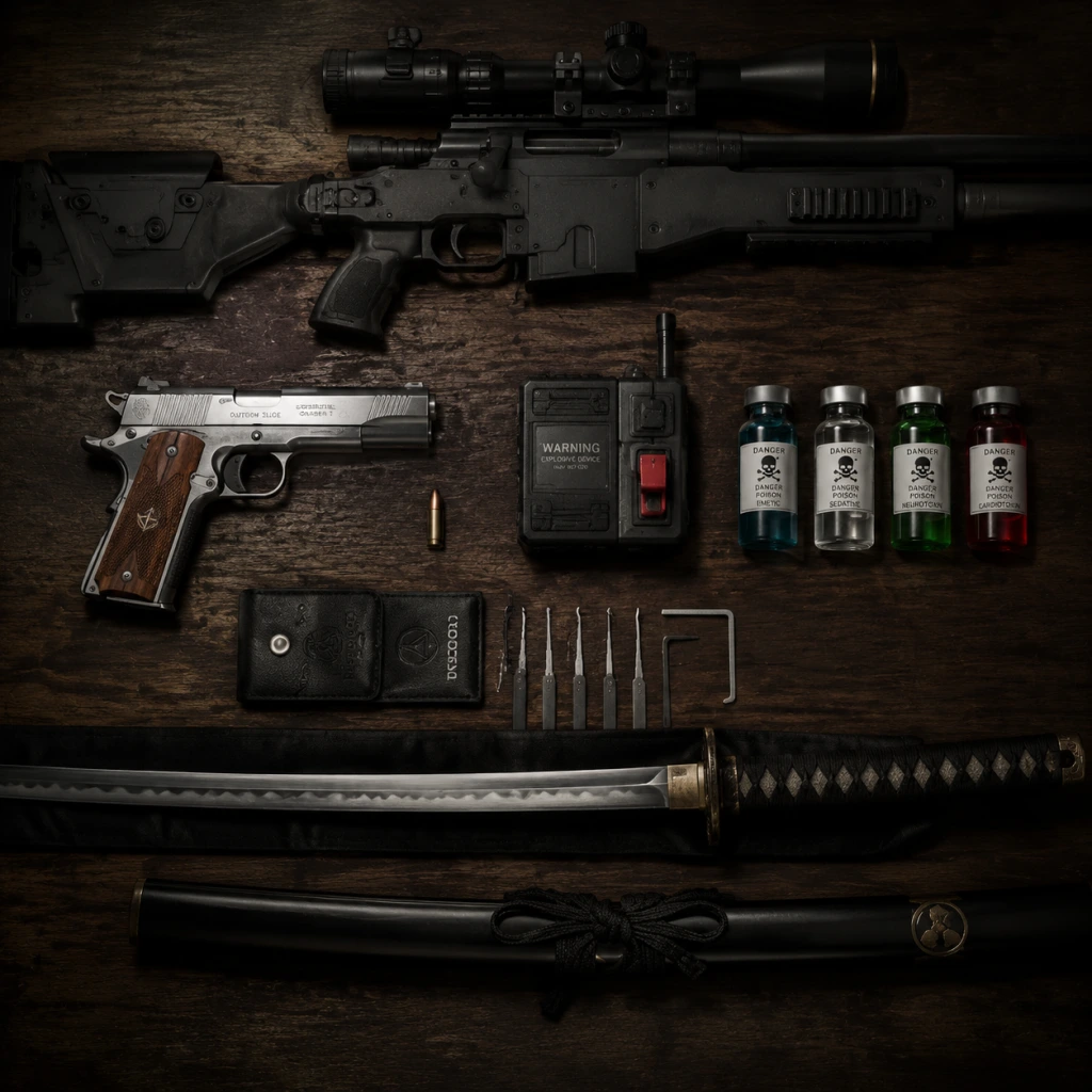 Hitman 3 All Game Items guide screenshot
