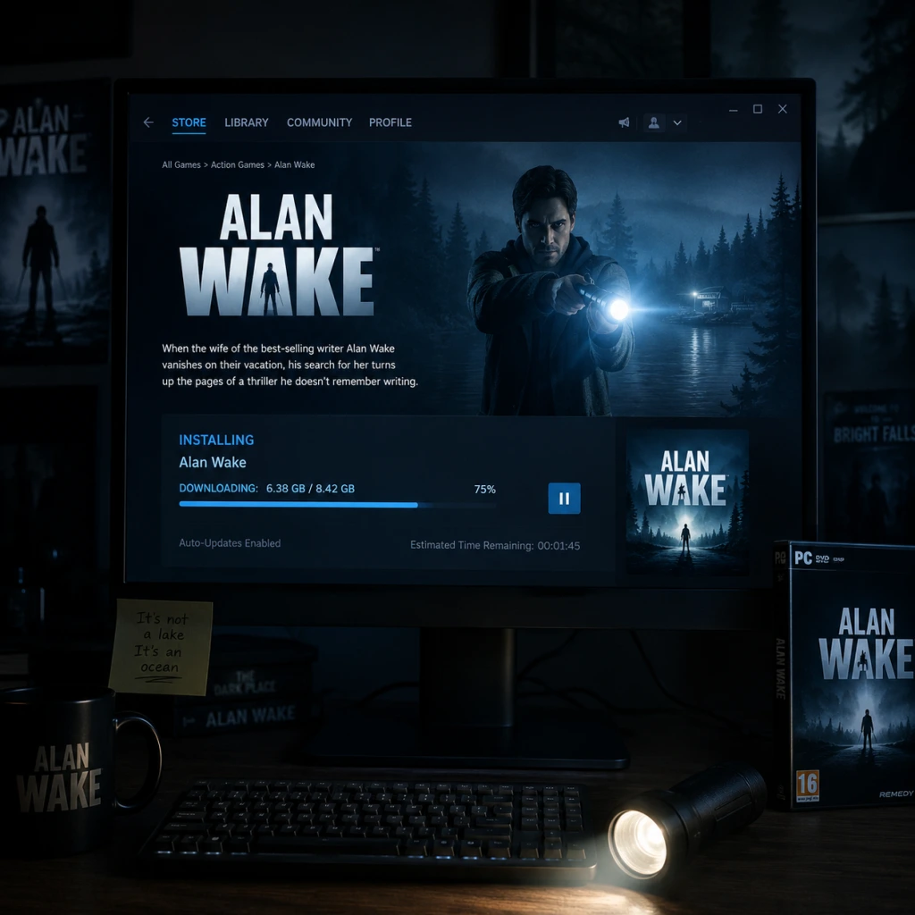 Alan Wake Download & Installation guide screenshot