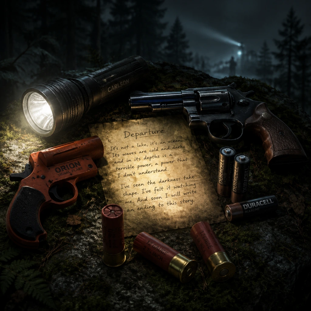 Alan Wake All Game Items guide screenshot