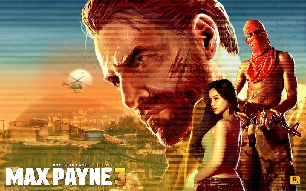 Max Payne 3 game poster and cover art