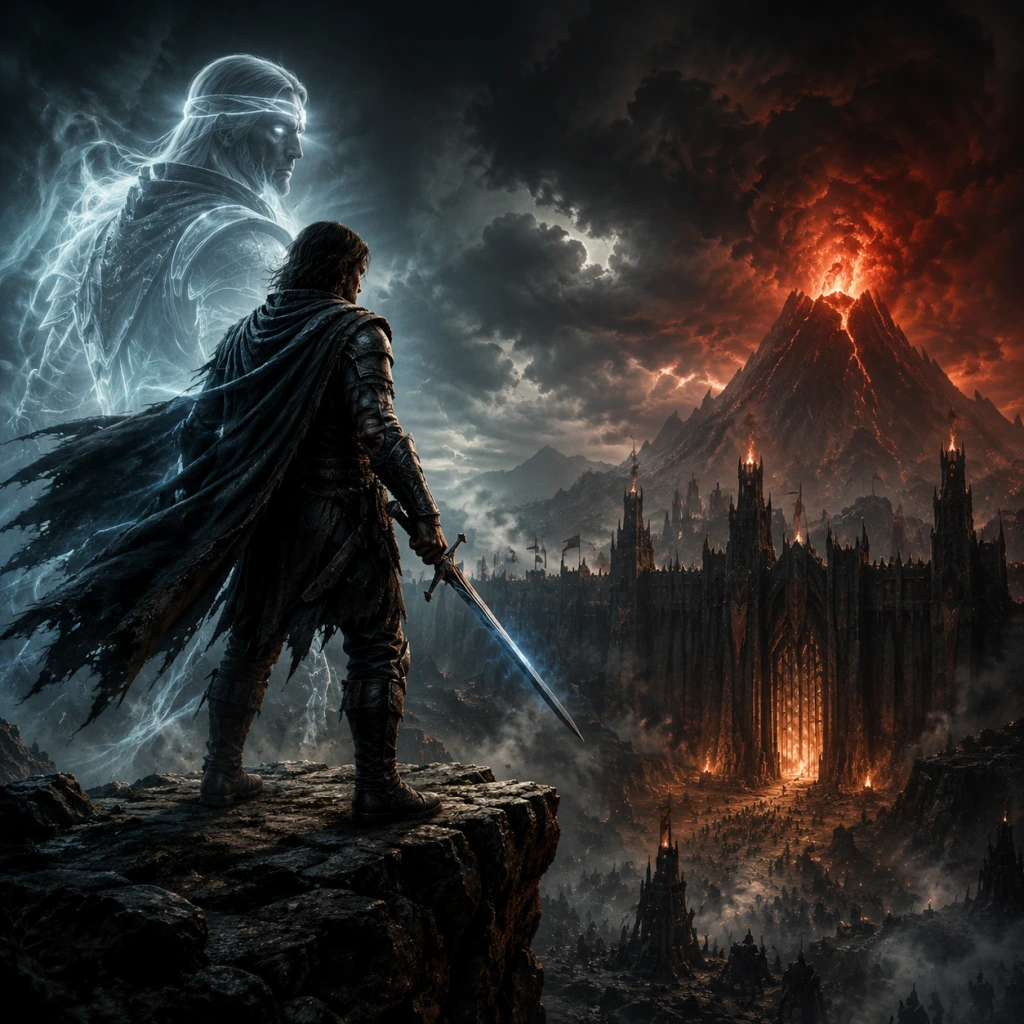 Middle-earth: Shadow of Mordor game poster and cover art